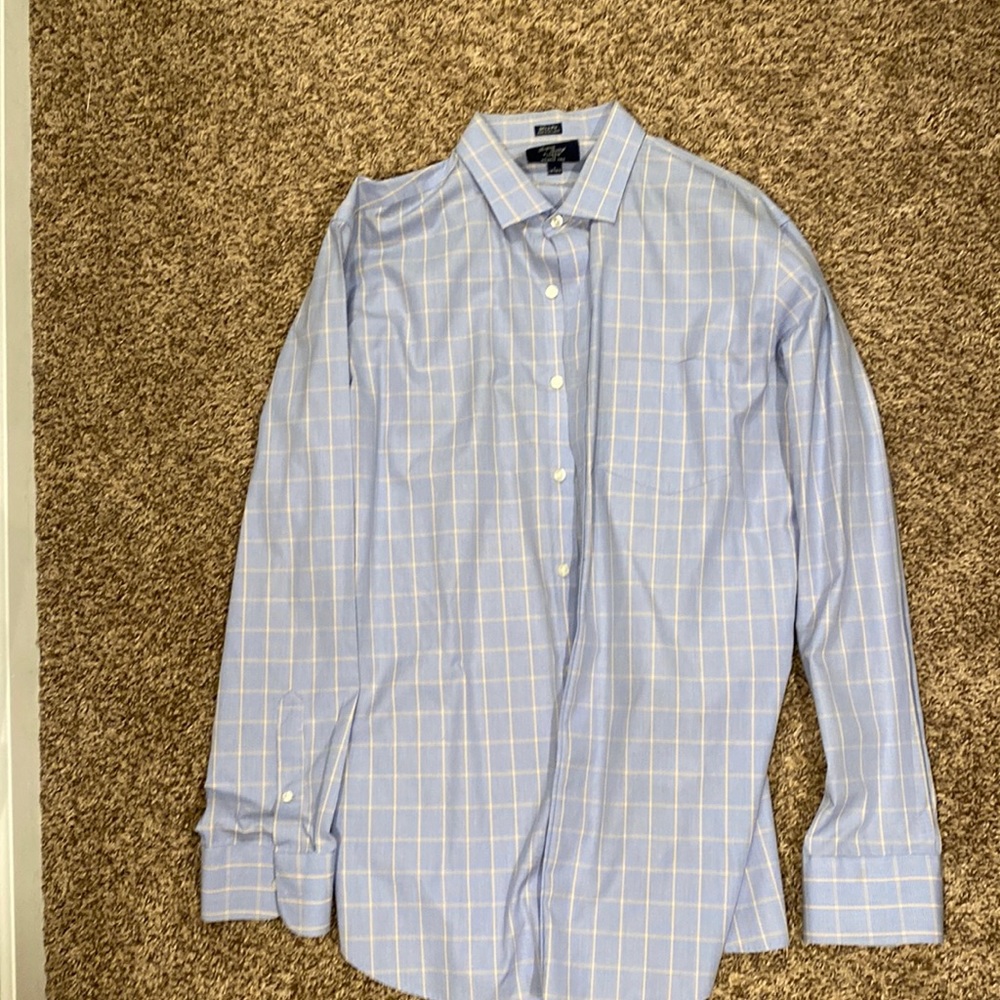 J. Crew Button-Down. Size Large. Wrinkle Free.